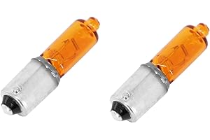 CYCLINGCOLORS 2X AMPOULE 12V 21W BAY9S ORANGE CLIGNOTANT VOITURE AUTO ERGOTS DECALES BAIONNETTE