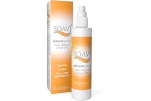 FARMAC-ZABBAN Farmac Zabban SpA 2301570800 Soavì Zinco10 Spray Spray con Ossido di Zinco, Comodo, Pratico ed Igienico