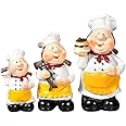 Universe Lights Kitchen Decor Happy Women Chef (Set of 3)