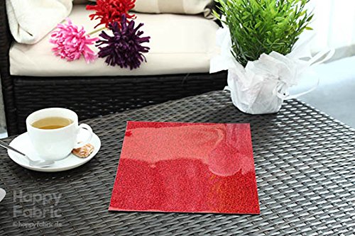 Red Dream Folienset Flexfolie Flockfolie Glitzerfolie Fashionfolie - 6