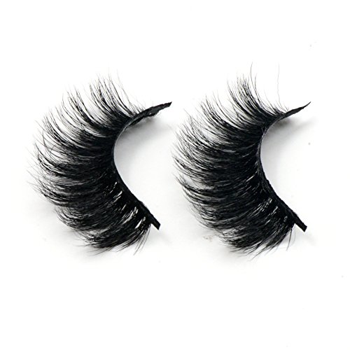 Arison Lashes 3D 100% Handgefertigte Künstliche Wimpern Pferd Haar Dicken Augen Falsche Wimpern (1 Paar) - 5