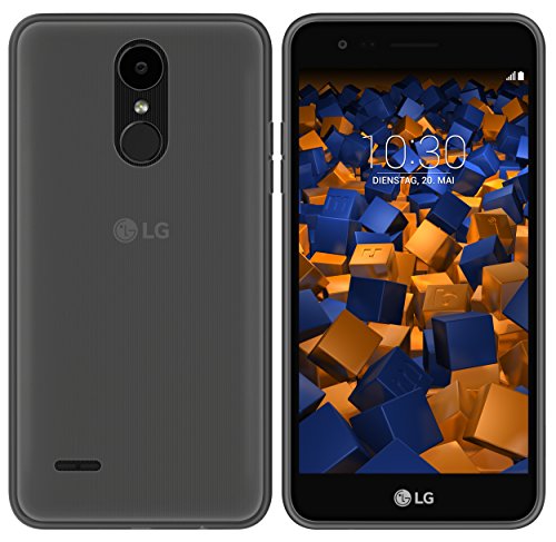 Preisvergleich Produktbild mumbi Schutzhülle für LG K4 (2017) Hülle transparent schwarz