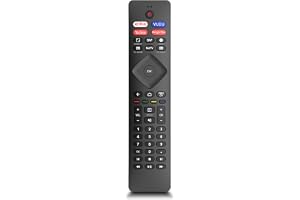 Tobfit Universell fjärrkontroll för Philips Smart TV LED HD 4K UHD