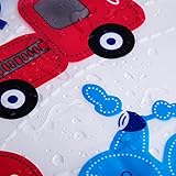 HABI Babylätzchen Weiches Bib Wasserdicht Lätzchen aus Cotto passen Neugeborenes Wasserdichtes Baby Lätzchen mit Klettverschluss 3-24 Monaten - 5