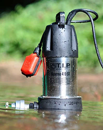 T.I.P. 30140 Schmutzwasser Tauchpumpe Baupumpe Maxima 400 SX, bis 24.000 l/h Fördermenge - 7