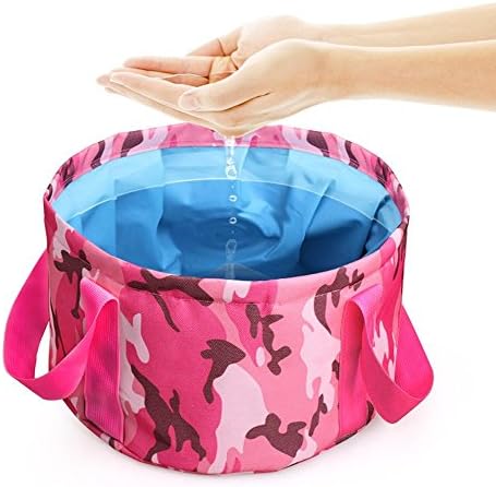 Simba dog Folding Bowl Bucket Multifunctional Camping Basin Ultra-Light for Outdoor Camping Travel Hiking (12.5 L)