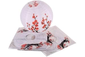 lachineuse - Juego de 4 farolillos Chinos