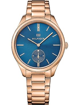 Tommy Hilfiger Damen-Armbanduhr Analog Quarz Edelstahl beschichtet 1781579
