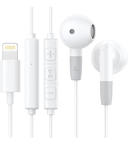 2 Pack Kopfhörer Mit Kabel Für IPhone In Ear Kopf Produktbild-Vorschau 8