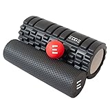 Eco-Friendly Trigger Point Foam Roller Set. High Density Roller, Small Roller & Massage Ball For Deep Tissue. Ideal For Releasing Muscles, Aching Back/Sore Legs. Ideal for athletes. Free 17 Page Ebook