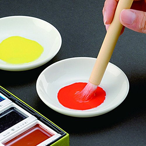 Kuretake ZIG GANSAI Tambi 24 Farbe Set (mc2036 V) mit jeindeer Arts Wasser Pinsel Stift Verschiedene Spitzen, 3 Stück 24 Colour Set - 9