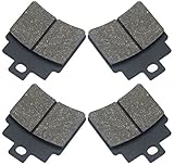 TÜV geprüft 4-Pads Marken Bremsklötze Bremsbeläge Kymco MXU KXR 250 / Maxxer 250-300 hinten