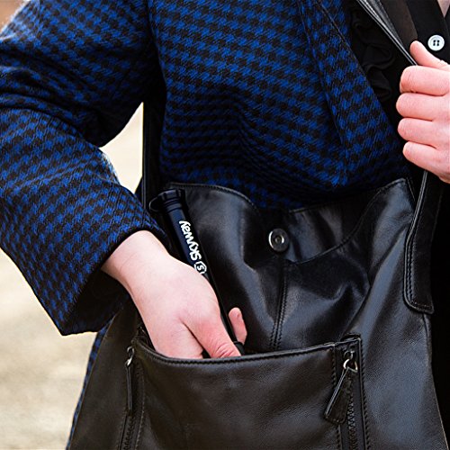 Hochdruck Mini Fahrradpumpe | Französisches und Schradar Ventil | Aus Aluminiumlegierung Mit elastischen Schlauch | Hochwirksame Mini Fahrrad Luftpumpe für alle ventile - 5