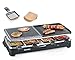 Produktbild SEVERIN Raclette-Partygrill mit Naturgrillstein und Wendegussplatte, ca. 1.500 W, Inkl. 8 Pfännchen und 4 Raclette-Brettchen, RG 9474