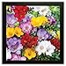 PPD Framed Floral Wall Paintings for Living room and Bedroom with Frame size (12 inch x 12 inch, (Wood, 30 cm x 3 cm x 30 cm, Special Effect Textured) RS.375.00
