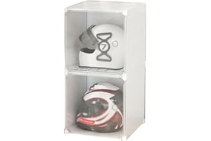 SHI HAO JIN SHIJINHAO Présentoir De Casque, Meuble De Rangement pour Casque De Moto, Support Anti- poussière Domestique Rangement pour Casque De Vélo Électrique De Moto pour Vêtements