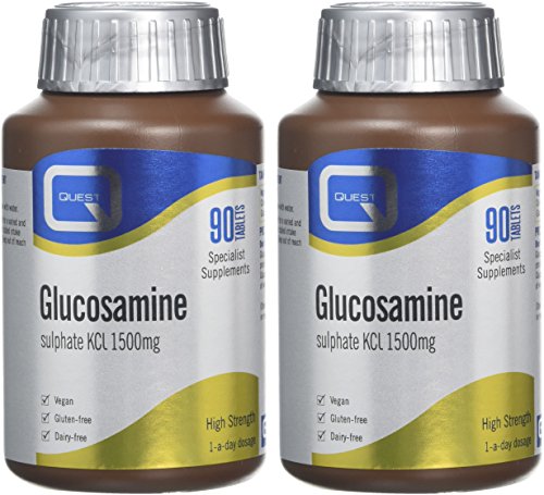 Glucosamine Sulphate 1500-2 x Pack of 90 Capsules (180 Capsules)