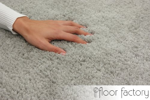 Weicher Hochflor Shaggy Teppich Privilege grau 80×150 cm – flauschiger Mikrofaser Langflorteppich - 5