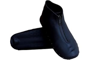 Ulalaza Fundas de silicona para zapatos, impermeables, reutilizables, antideslizantes, resistentes a la lluvia, protectores de zapatos