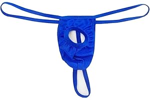 VemeFufu Hombre Tanga Sexy Hot Mankini Abrir Transparente Ropa Interior para Hombres Talla Única