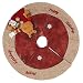 Produktbild LHXHL 65Cm Weihnachtsbaum Rock Mit 3D Rentier/Santa Claus/Schneemann / Lebkuchenmann Handmade Sackleinen Rand Weihnachtsbaum Decke Matte Weihnachtsdekoration Urlaub Party Dekoration