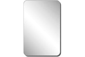 F-U Specchio acrilico infrangibile 3 mm sicurezza resistente urti graffi varie msure (cm 60x40)