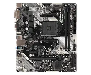 ASRock AMD Ryzen AM4 Compatible with A320 Chip MicroATX Motherboard A320M-HDV R4.0