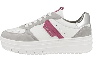 Tamaris Low Top Sneaker 1-23773-43 948 Damen Frauen Schuhe M2377343 Silber