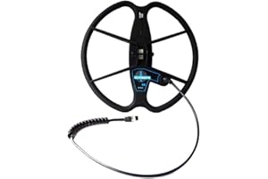 DETECH 15" Ultimate DD Search Coil For Minelab Explorer, E-Trac, Quattro, Safari Series Metal Detectors With Coil Cover Protector Included