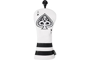 SHABIER Poker Ace - Copritesta per mazze da golf, per mazze da golf, fairway, ibrido