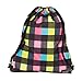 Produktbild Walker 2018 Kinder-Rucksack, 44 cm, 12L, Neon Checks