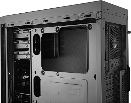 Corsair CC-9011071-WW Carbide Series 330R Titanium Mid-Tower ATX Silent Computer Gehäuse, Schwarz/Titanium - 9