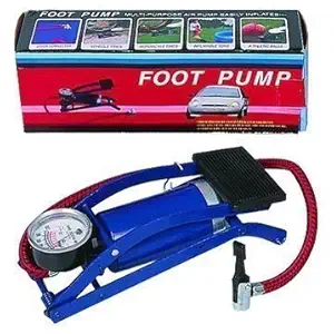 GOOSEBERRY Air Pressure Foot Pump Air Pump for Bike, Car, Motorcycle, Balls Blue