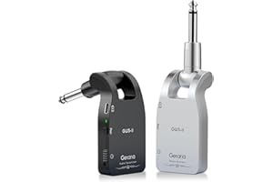 Getaria Mejorado Inalámbrico Guitarra Receptor Transmisor de Guitarra 2.4G Sistema de Guitarra Cable Inalámbrico