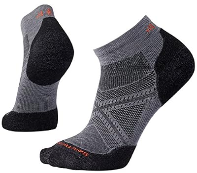 Smartwool PhD Run Light Elite Low Cut Chaussettes Homme, Graphite, FR : L (Taille Fabricant : L)