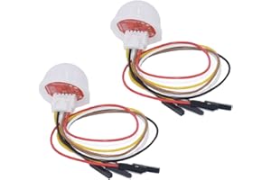 Hailege 2pcs BH1750 BH1750FVI Digital Light Intensity Sensor Module Light Illumination Sensor Light Intensity Ball for Arduino DC 5V