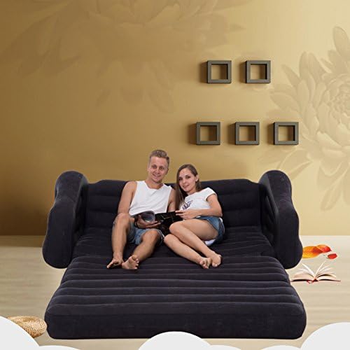 Air mattress inflatable sofa inflatable bed air sofa double fold balcony nap recliner-electric pump-G