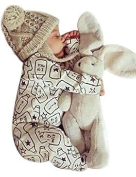 Bekleidung Longra Kleinkind Baby Kinder Flasche Print Kleinkind Strampler Overall Bodysuit Kleidung Outfit(0 -...