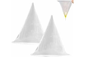 2 stycken honungsfilter sil, biodling, honungsfilter, honungssil nylon, den är lämplig för biodlare och kan användas för att filtrera föroreningar i honungen (nylon)