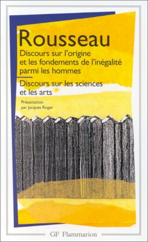 <a href="/node/38545">Discours sur les sciences et les arts, Discours sur l'origine de l'inégalité</a>