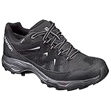 Bequeme Fersenpolsterung Salomon Damen Effect GTX W Trekking- & Wanderhalbschuhe, Grau (Phantom/Black/Dawn Blue 000), 40 2/3 EU