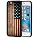 Produktbild iPhone 6S Case,iPhone 6 Case, Slim Impact Resistant Shock-Absorption Silicone TPU Back Protective Case Cover for Apple iPhone 6/6S 4.7 inch,Retro Vintage Old USA American Flag
