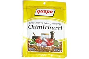 QUMIR Condimento para Chimichurri Yuspe - Especial Asado - 2 Sobres de 50 Grs cada uno - Total 100 grs