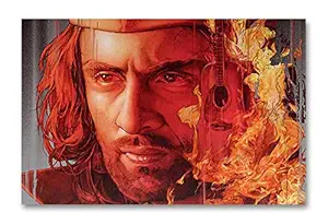 Tamatina Wall Poster | Bollywood | Rockstar | Movies | Boys Room | Hostel | Laminated | Tearproof | Size - 45X30 cms.a467