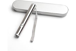 TEABELLE XUEQI 2-in-1 Pet Cat Kitten Toy Red Light Flashlight Pen Pointer Toy LED Light