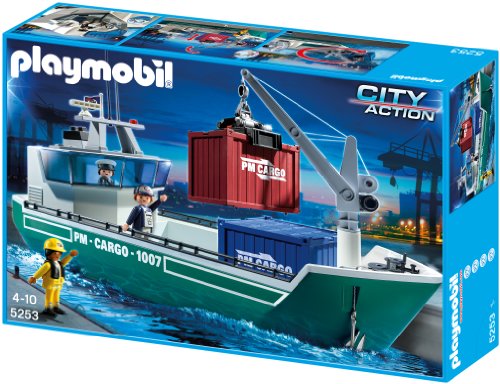 Playmobil 5253 City Action Cargo Ship