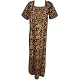 INDIATRENDZS WOMEN'S COTTON NIGHTY / NIGHTDRESS (CHEST 44)