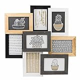 Umweltfreundlicher FSC-zertifizierter Holzrahmen, die auf unterschiedlichen Ebenen miteinander befestigt sind und einen 3D-Effekt erzielen.