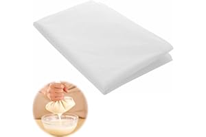 Jinsion Nylon Filtergewebe, 150 mikron Nylon mesh Filter, Siebdruck Weiß Mesh, Feines Filternetz Aus Nylongewebe Zum Filtern von Weinverunreinigungen/Filtern von Farbe