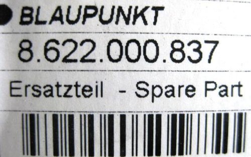 BLAUPUNKT Radio TASTATUR SCHALTMATTE schwarz Ersatzteil 8622000837 Sparepart – Bild 3